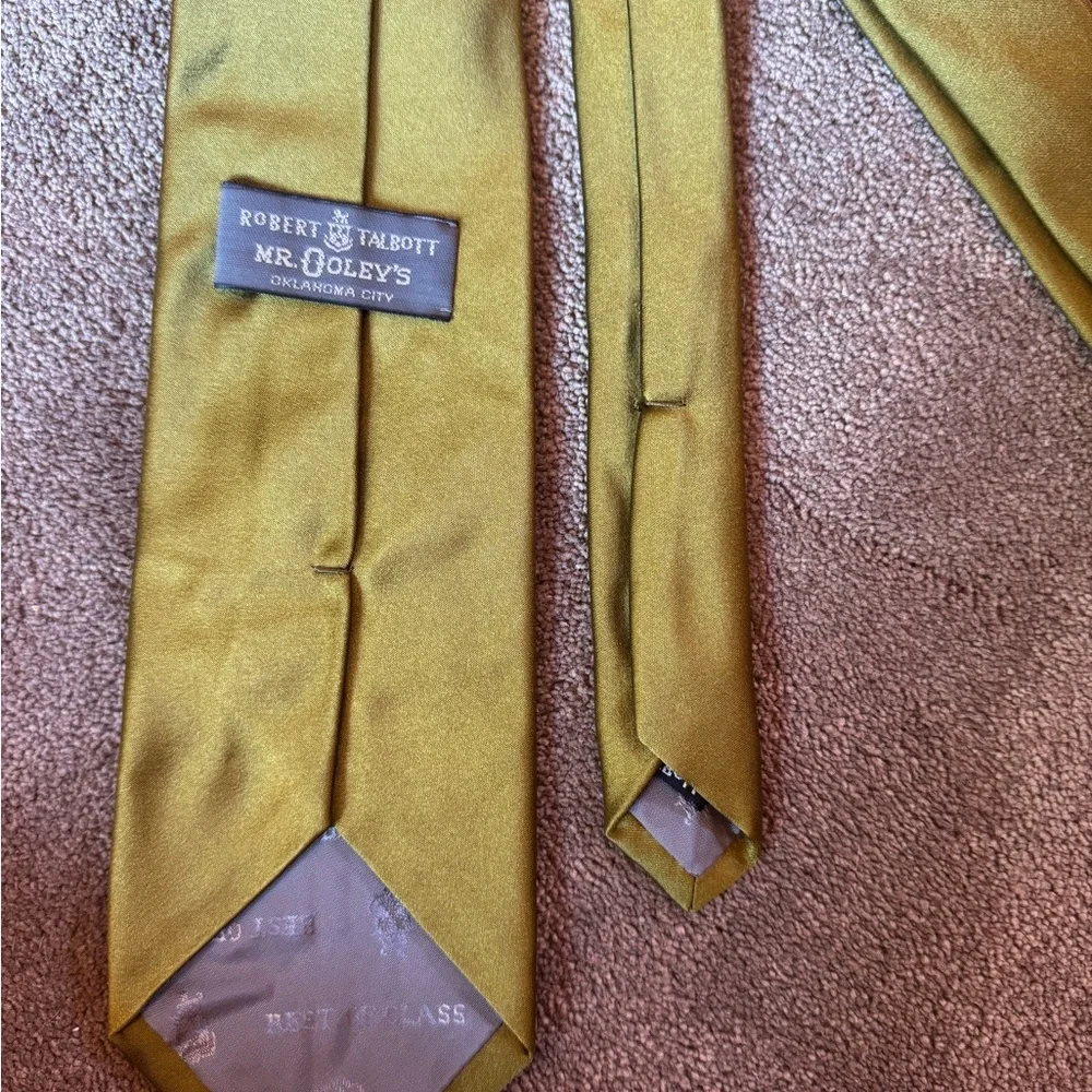Robert Talbott Green Tie